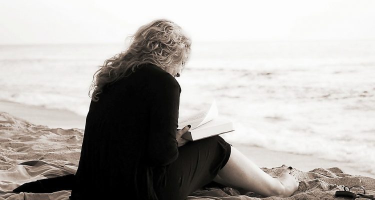woman reading